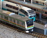 東海道線 E233系通勤電車/251系スーパービュー踊り子
